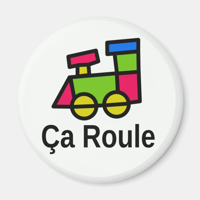Aimant Ça Roule (Devant)