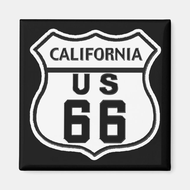 AIMANT CA US ROUTE 66 (Devant)