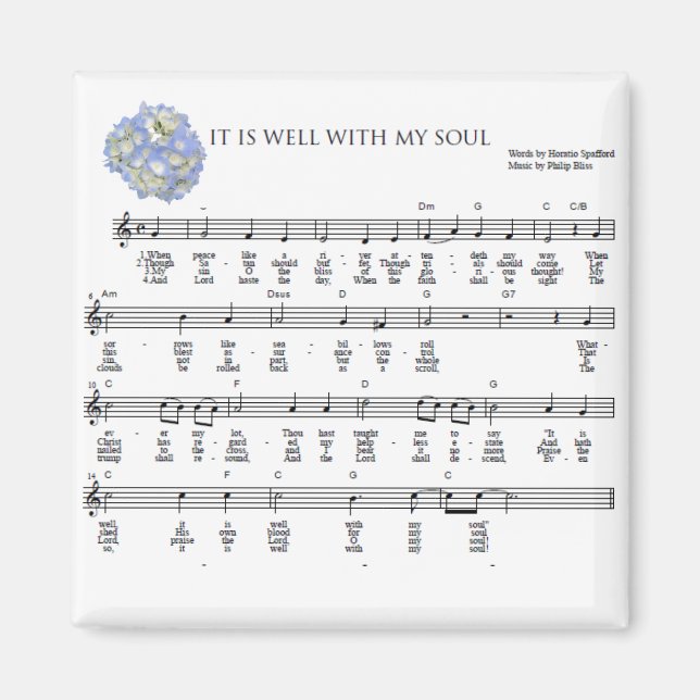 Aimant Ça va bien avec mon âme (Devant)