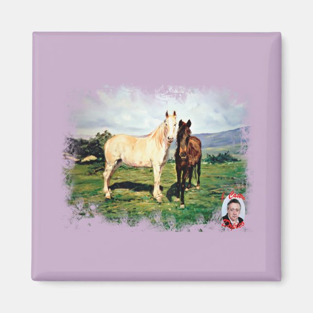 Aimant Caballos/Cabalos/Chevaux (Devant)