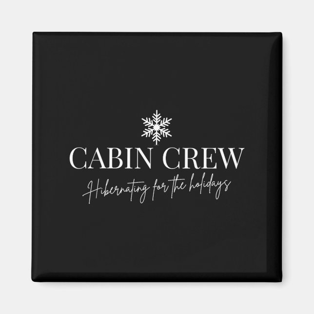 Aimant Cabin Crew Christmas Pjs Family Christmas Pajamas  (Devant)