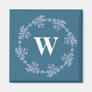 Aimant Cabine de la porte Monogram Blue