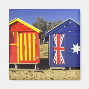 Aimant Cabines de Bain, Plage de Middle Brighton, Port 2