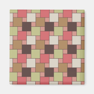 Aimant Cabinet d'épice géométrique