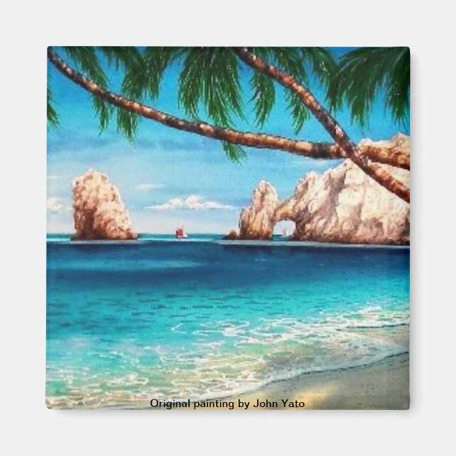 Aimant Cabo San Lucas, Basse Californie (Devant)