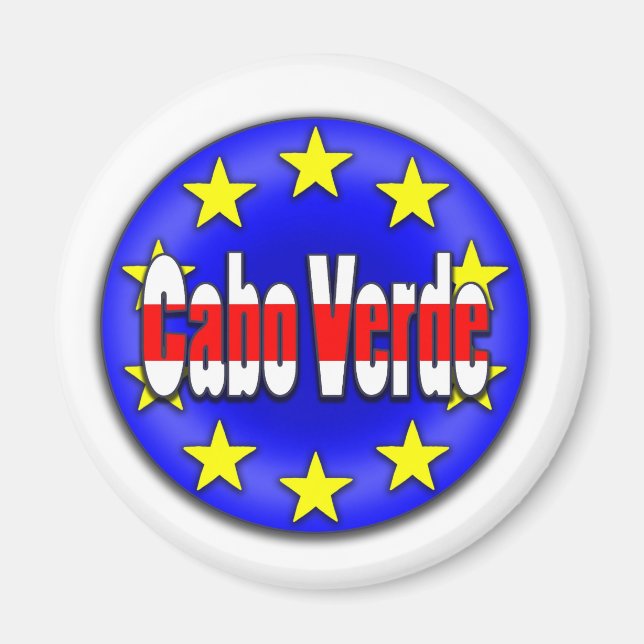 Aimant Cabo Verde ! (Devant)