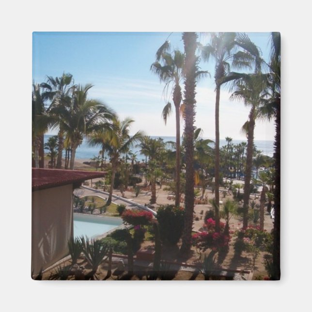 Aimant Cabo Vue sur la chambre de l'hôtel (Devant)