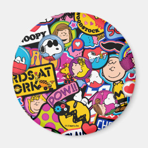 Aimant cacahuètes   Motif de patchs Mixtape