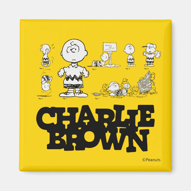Aimant cacahuètes | Toujours Charlie Brown (Devant)