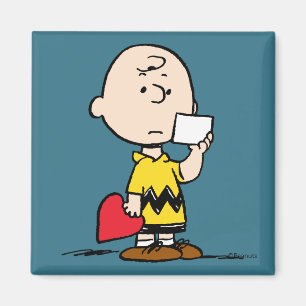 Aimant cacahuètes   Valentine's Day Charlie Brown Valenti