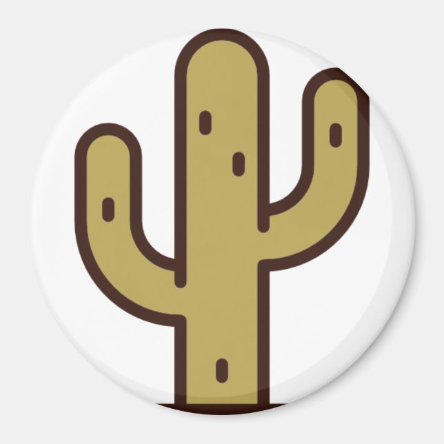 Aimant cactus (Devant)