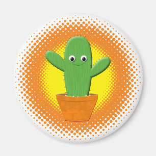 Aimant Cactus Cartoon Cute