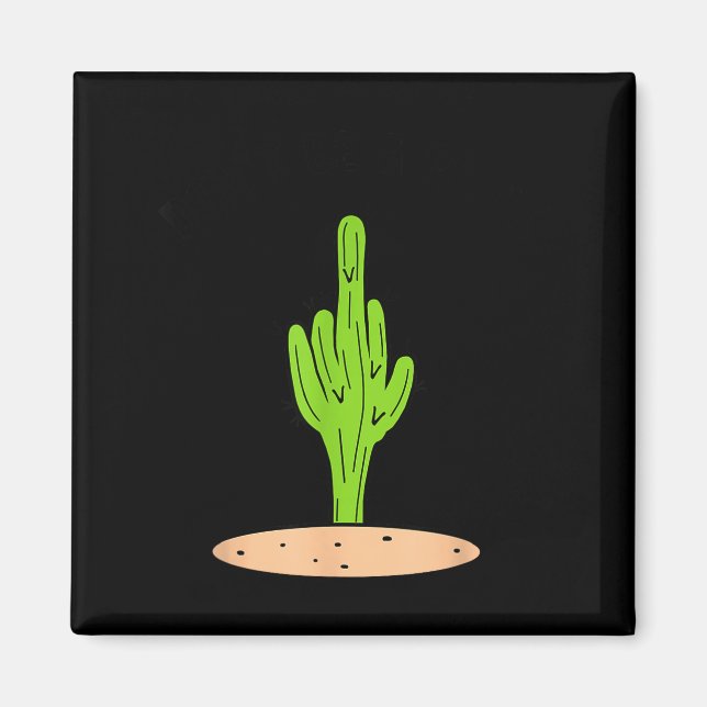 Aimant Cactus Don't Be A  (Devant)