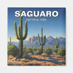 Aimant Cactus du Parc national du Saguaro Souvenir