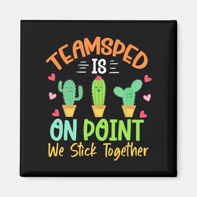 Aimant Cactus Sped Squad Team Spad Est Sur Le Point Nous  (Devant)