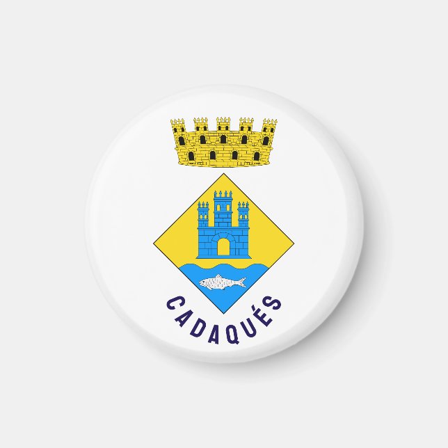 Aimant Cadaqués coat of arms (Devant)