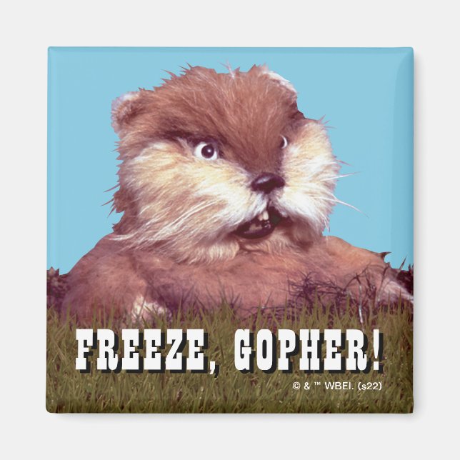 Aimant Caddyshack | Freeze, Gopher ! (Devant)