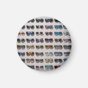 Aimant Cadeau aimanté à thème lunettes de soleil