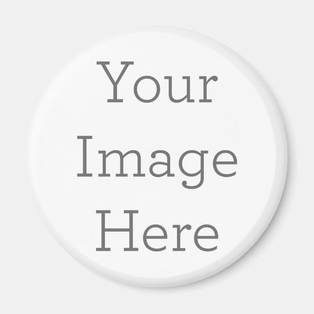 Magnet Standard, 5,7 cm Cercle (Devant)
