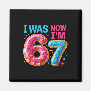 Aimant Cadeau d'anniversaire 7 ans J'avais 6 ans maintena