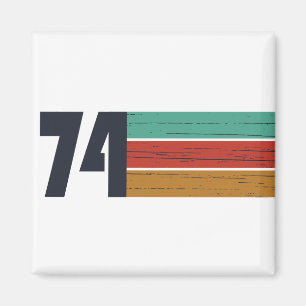 Aimant Cadeau d'anniversaire de 1974