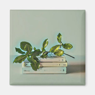 Aimant Cadeau d'anniversaire du bibliothécaire