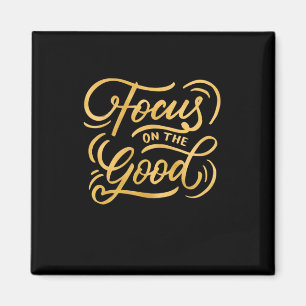 Aimant Cadeau D'Anniversaire Focus Sur Le Bon