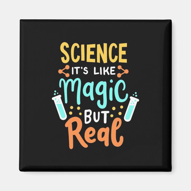 Aimant Cadeau d'anniversaire | Science C'Est Comme De La  (Devant)