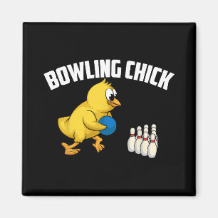 Aimant Cadeau de bowling drôle pour femmes Bowling drôle