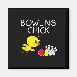 Aimant Cadeau de bowling drôle pour femmes Bowling drôle