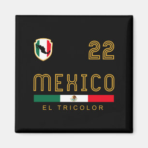 Aimant Cadeau de drapeau de football de maillot vintage M