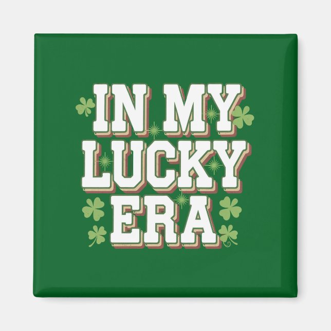Aimant Cadeau de famille pour la Saint-Patrick de mon ère (Devant)