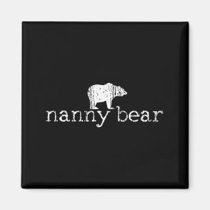 Aimant Cadeau de fête des mères Nanny Grand-mère