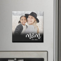 Cadeau de fête des mères photo établi par maman