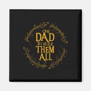 Aimant Cadeau de fête des pères pour papa souverain