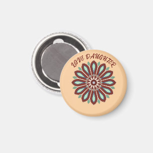 Aimant cadeau de fleurs