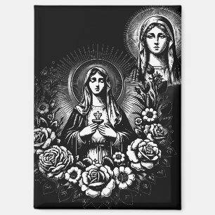 Aimant Cadeau de foi catholique chrétien Sainte Marie