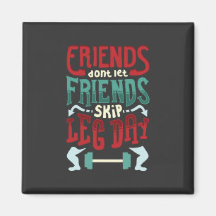 Aimant Cadeau de gymnastique d'entraînement