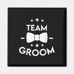 Aimant Cadeau de la fête de mariage de l'équipe