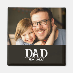 Aimant Cadeau de la Fête des Pères pour Papa qui a Fondé