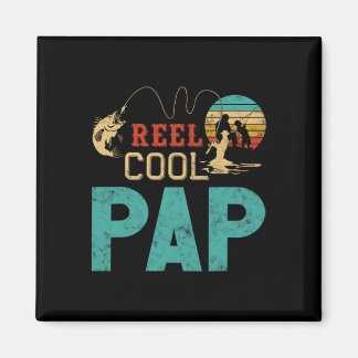 Aimant Cadeau de la fête des pères pour pêcheur de pap vr