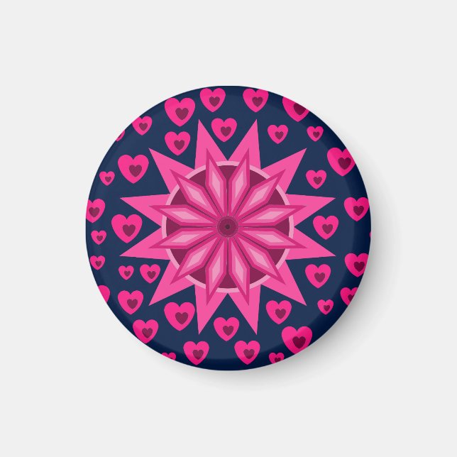 AIMANT CADEAU DE LA SAINT-VALENTIN, ANNIVERSAIRE AVEC DES (Devant)