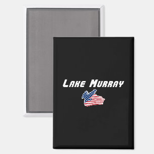 Aimant Cadeau de l'aigle patriotique du lac Murray en Car