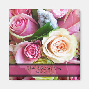 Aimant Cadeau de mariage personnalisé