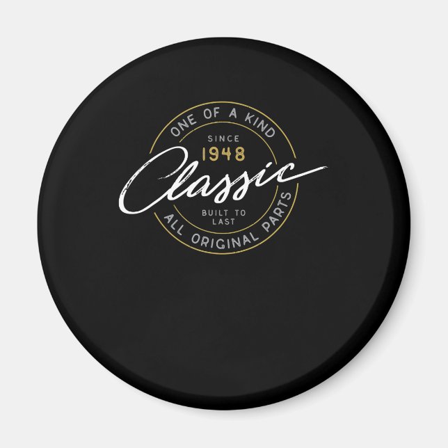 Aimant Cadeau de moto de voiture (Devant)