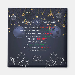 Aimant Cadeau de Noël