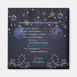 Aimant Cadeau de Noël