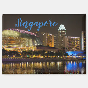 Aimant Cadeau de souvenir d'aimant de Singapour