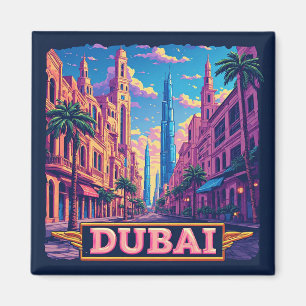 Aimant Cadeau de vacances à Dubaï pour voyageurs