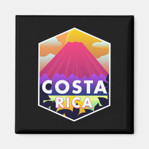 Aimant Cadeau de voyage de vacances au Costa Rica Surf